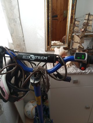Patinete Eléctrico Ecoxtrem Tipo Scooter Azul
