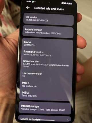 Xiaomi Redmi K70 256GB (Snapdragon 8 gen 2)