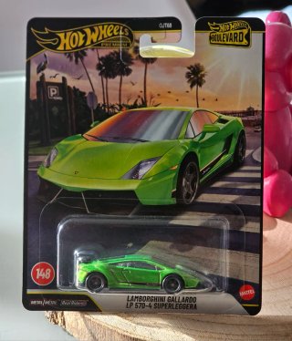 Hot Wheels Boulevard Lamborghini Gallardo Verde
