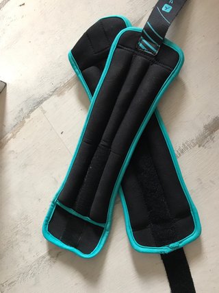 Par de tobilleras con peso ,Domyos