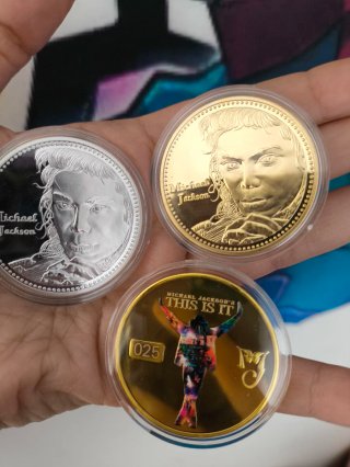 Monedas Michael Jackson
