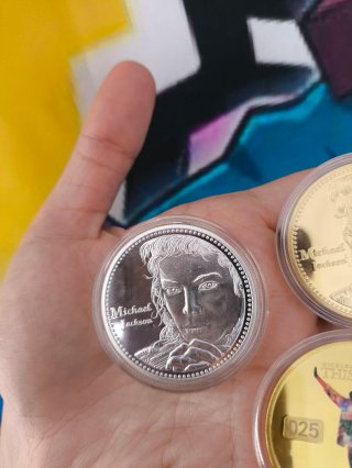 Monedas Michael Jackson