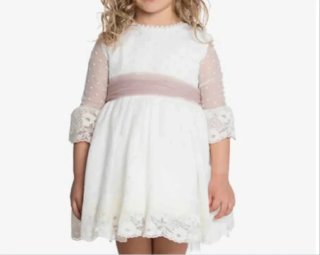 Vestido ceremonia para niña