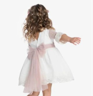 Vestido ceremonia para niña