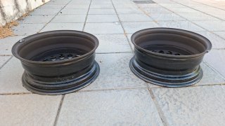 2 Llantas Chapa 15 VW Golf 5 (5x112)