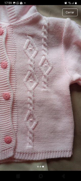 Conjunto bebe de punto