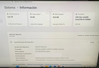 PC GAMING MSI I9-12900K 32GB 2TB RTX 4070TI SUPER
