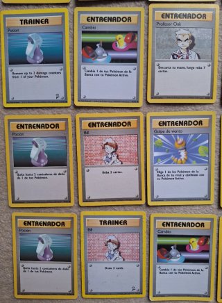 Lote 30 Carta Pokemon Entrenador Trainer 1999 2000