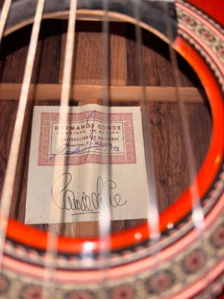 Guitarra Conde Hermanos