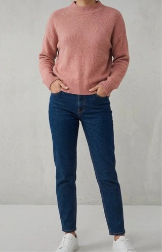 Jersey Stradivarius Basics Rosa