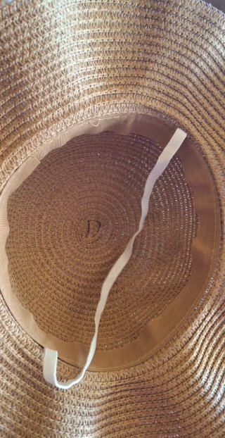 Sombrero y bolso de paja para niña