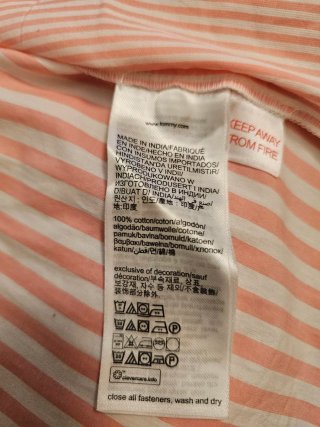Camisa de manga larga para niña de Tommy Hilfiger