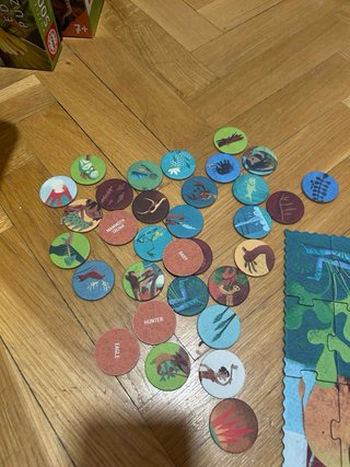 Puzzle/juego Prehistoria 100 piezas 5-8 años