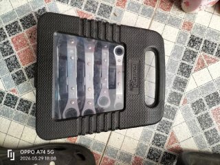 Juego de llaves fijas de carraca nueva a estrenar