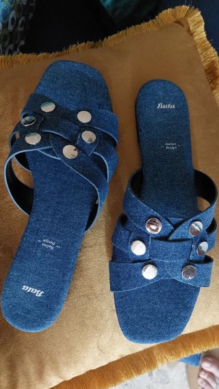 Sandali Bata Donna Blu