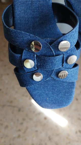 Sandali Bata Donna Blu