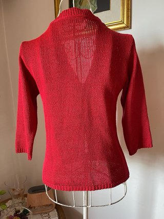 Cardigan vintage rosso Shake