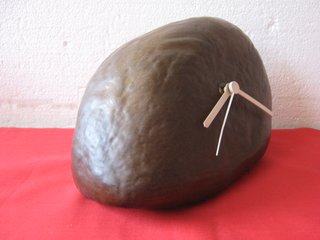 Orologio in Ceramica Design Pietra