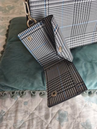Bolso Zara Boquilla Cuadros