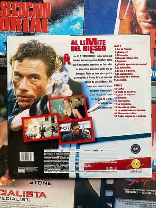 Laser Disc Van Damme Al Límite del Riesgo