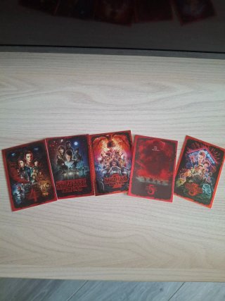 Carte Stranger Things Stagione 1-5