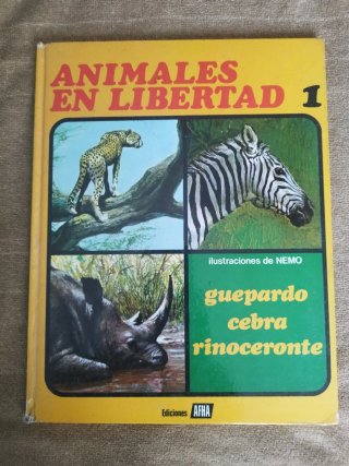 Libro animales en libertad