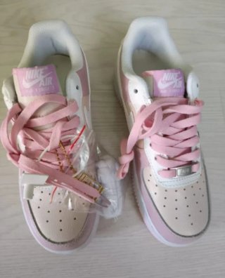 Nike Air Force 1 Rosa y Blanco Talla 36
