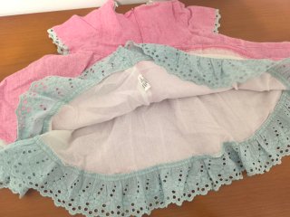 Vestido bebé niña La Ormiga T.18m Rosa/Verde