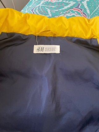 Gilet giallo con patch NY