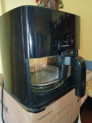 Freidora de aire Mellerware Negra