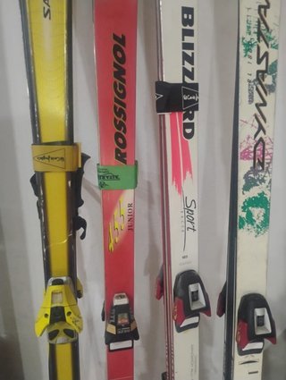 Lote de esquís Salomon, Rossignol y Blizzard