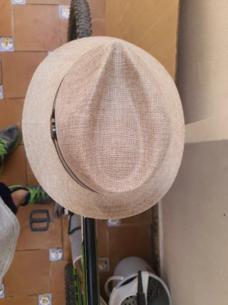 Sombrero de verano Capa beige multicolor