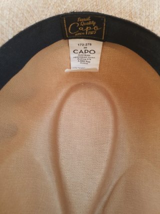 Sombrero de verano Capa beige multicolor