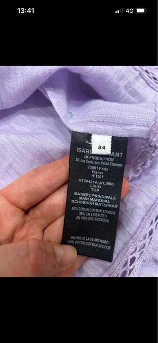 Conjunto Isabel Marant Etoile Lila