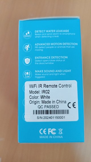 Mando Inteligente Universal WiFi IR Tuya