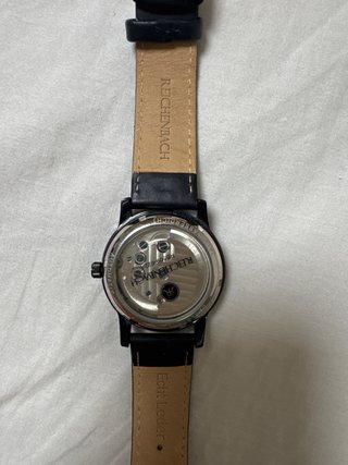 Reloj Reichenbach Negro y Amarillo