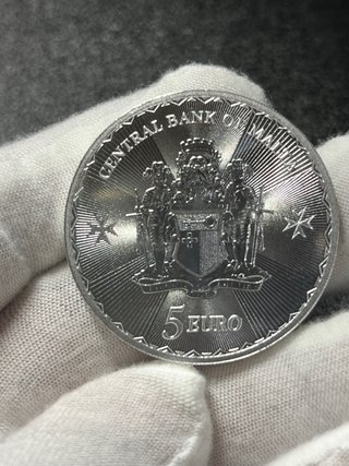 Moneda Plata Malta 2024 1 oz 9999