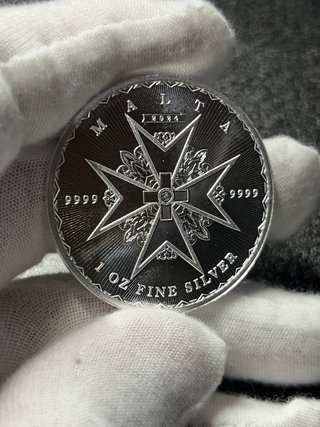 Moneda Plata Malta 2024 1 oz 9999