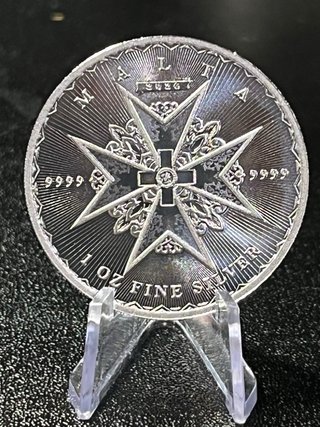 Moneda Plata Malta 2024 1 oz 9999