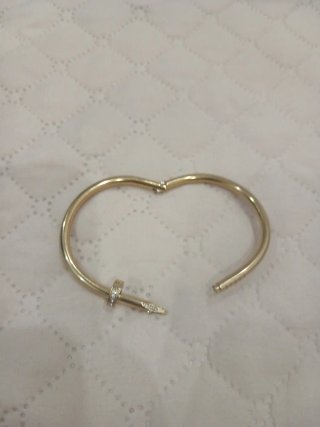 Pulsera Clavo Oro con Diamantes