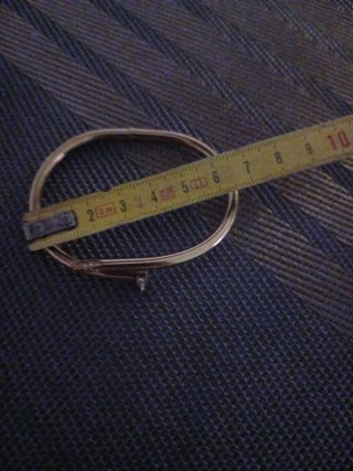 Pulsera Clavo Oro con Diamantes