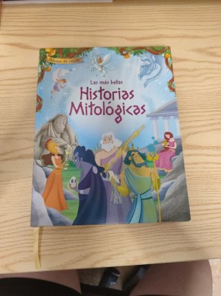 Libro mitología griega, historias mitológicas