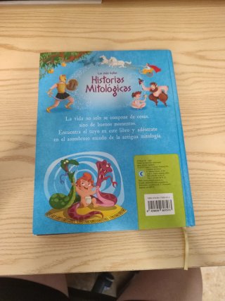Libro mitología griega, historias mitológicas