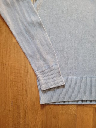 Jersey fino Zara azul claro Talla L