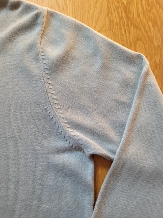 Jersey fino Zara azul claro Talla L