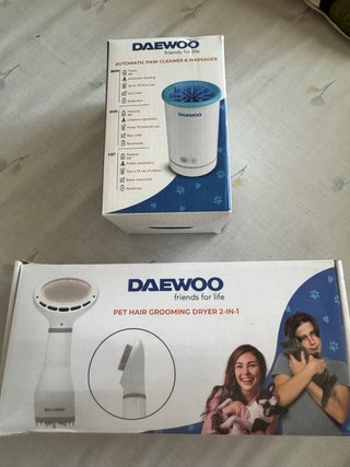 Secador y Limpiador Patas Mascota Daewoo