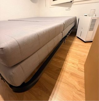 Divano letto a 2 posti Ikea Lycksele Lovas Beige