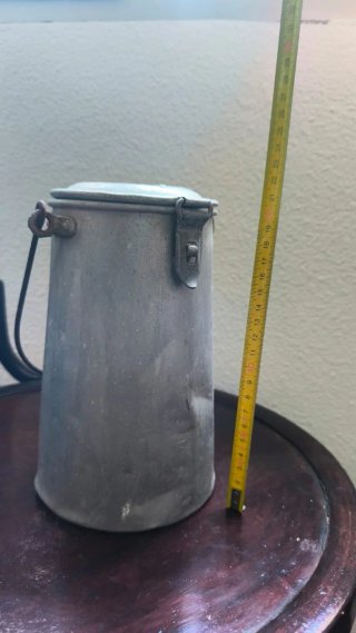 Cántaro de leche vintage