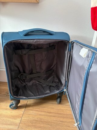 Maleta de cabina azul