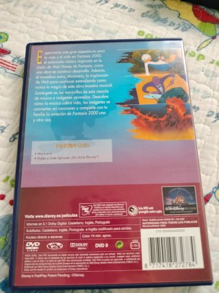 DVD Fantasía 2000 Disney Edición Especial